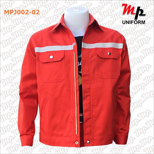 MPJ002-02 เสื้อช่างผ้าเวสปอยท์